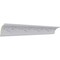 Ekena Millwork 4 5/8"H x 4 3/8"P x 6 3/8"F x 94 1/2"L, (7 7/8" Repeat), Nevio Crown Moulding MLD04X04X06NE - alternate 4